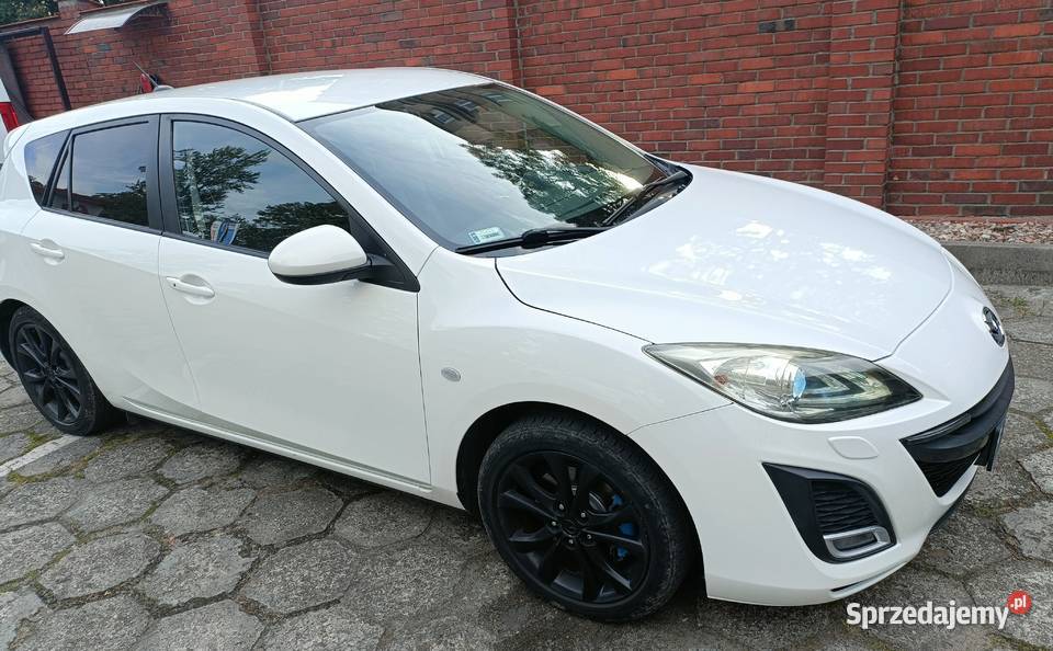 Mazda 3 BL 20 biała perła piękna zadbana 4/5 śląskie sprzedam