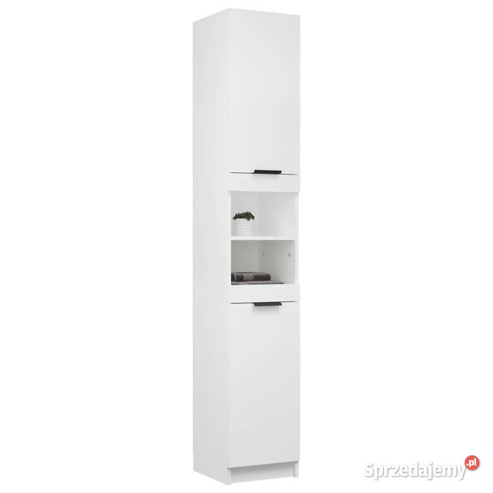Szafka łazienkowa biała 32x34x1885 materiał Warszawa