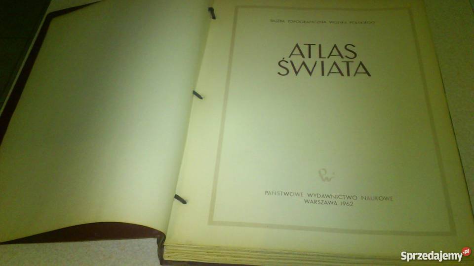 Wojskowy Atlas Świata 1962 Zgierz
