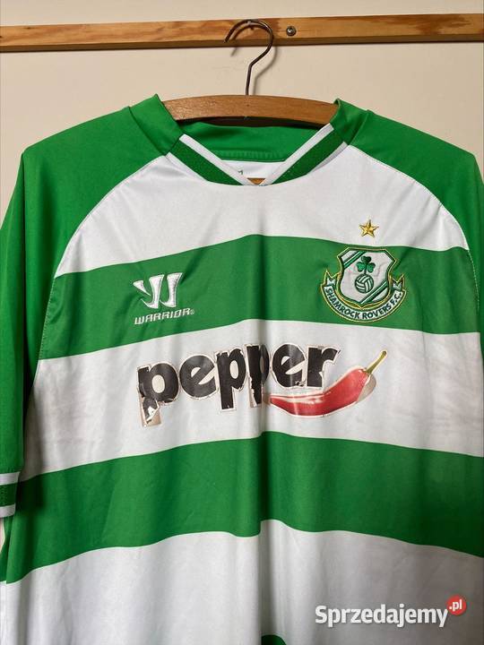 SHAMROCK ROVERS FC 2015 2016 warrior XL UNIKAT Piłka nożna