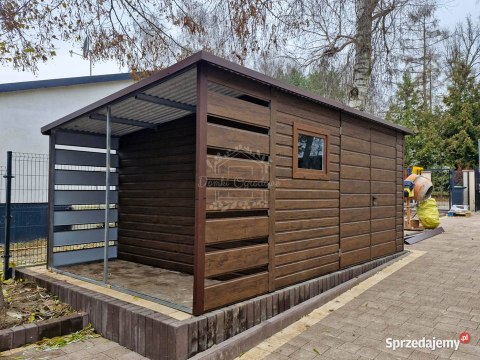 Schowek domek ogrodowy wiata 1x3m 4x3m okno świętokrzyskie Ostrowiec Świętokrzyski