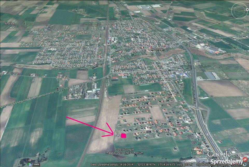 Działka budowlana Kostrzyn Wlkp
