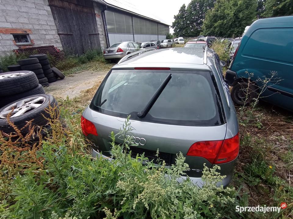 Audi A4 19 TDI 85 kW 2007 r dawca części Szklarka Myślniewska sprzedam