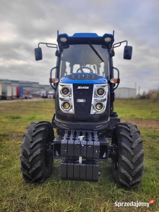 Ciągnik sadowniczy 75 4x4 Solis N75 klima Nowy Biała Rawska sprzedam