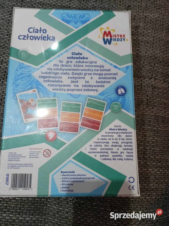 NOWA Gra Edukacyjna Ciało człowieka Trefl Włocławek