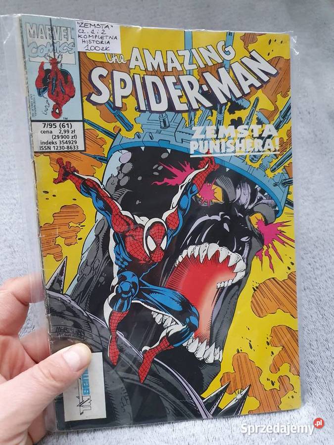 SpiderMan Zemsta Punishera kompletna historia Polskie