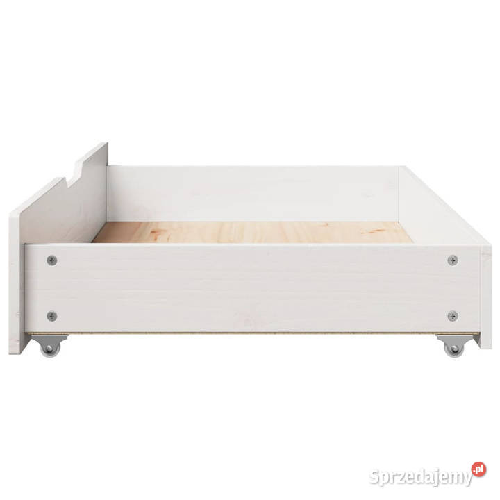 Szuflady pod łóżko 2 białe 95x55x16 drewno Dom i Ogród Warszawa sprzedam