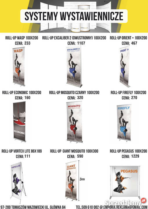 Emporia Reklama systemy wystawiennicze