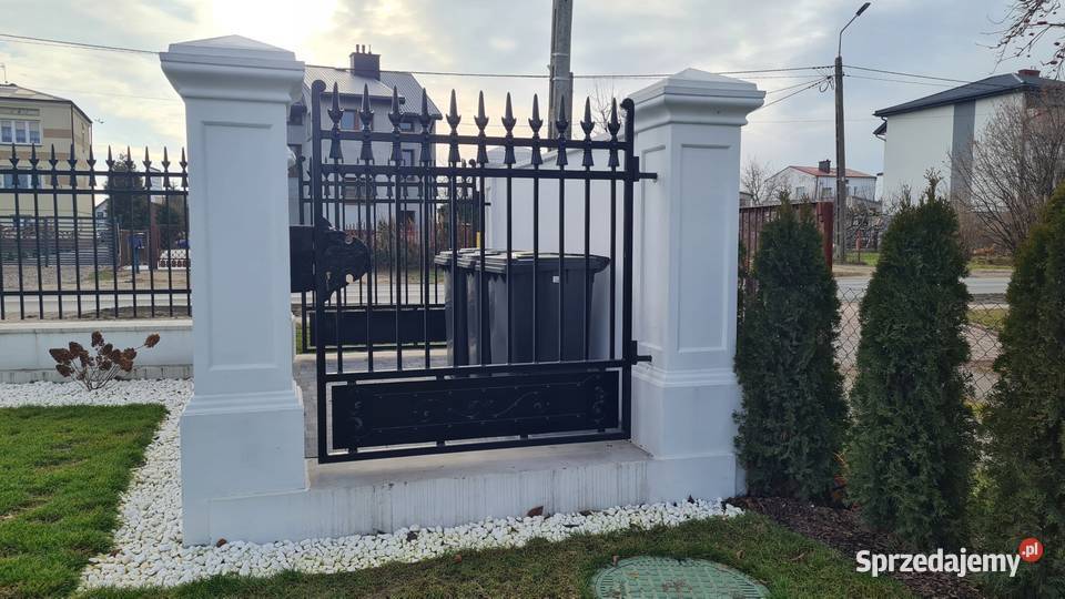 Słupy Dworkowe Ogrodzenia Betonowe Stylowe