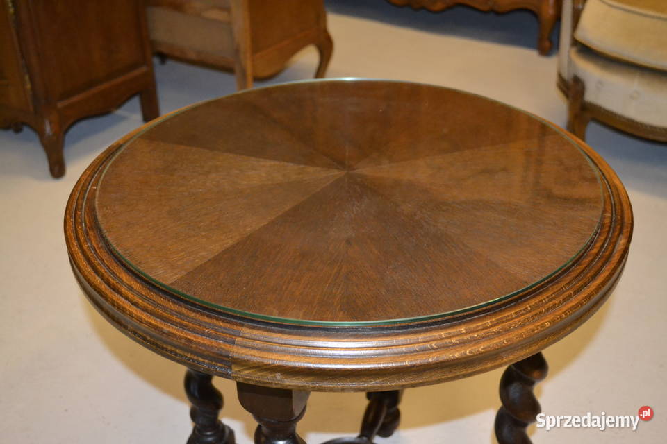 stolik kawowy ciemny dąb Będzin