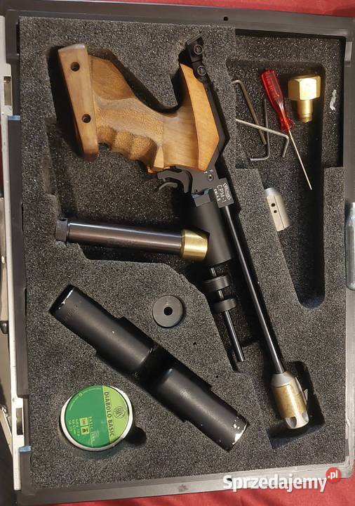 Pistolet Walther Cpm1 45mm match Borówno