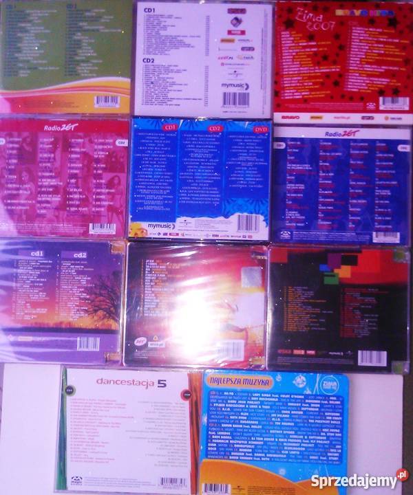 CD z muzyką klubową dance mazowieckie
