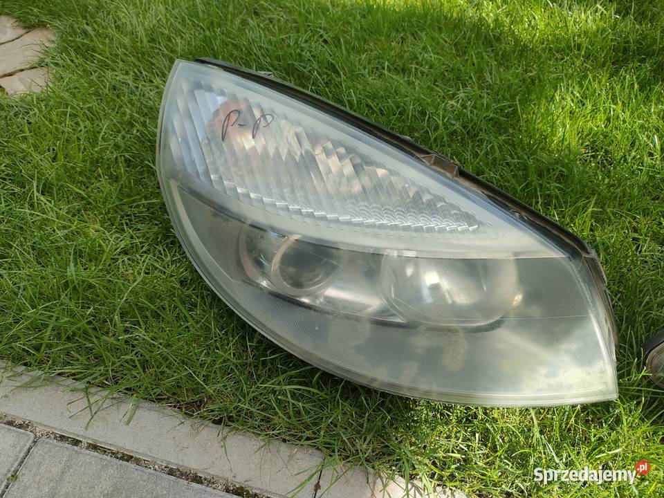 Scenic II lampa lewy prawy przód XENON osobowe wielkopolskie Swarzędz sprzedam