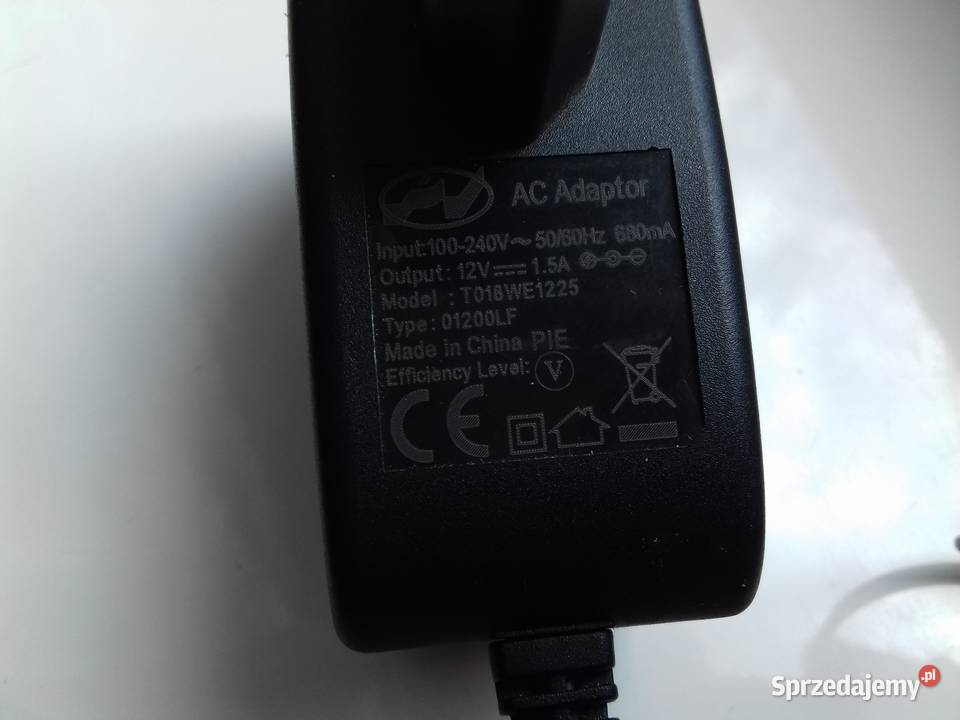 Zasilacz 12V 15A niedziałający AC Adaptor Bydgoszcz sprzedam