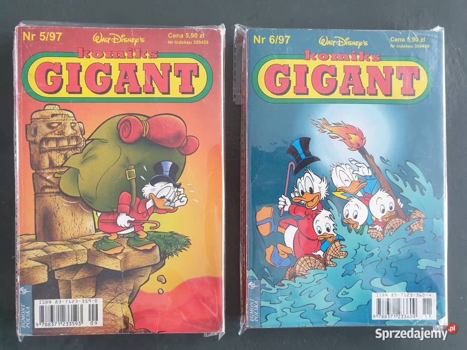 Gigant Poleca 1997 komplet pomorskie Gdynia