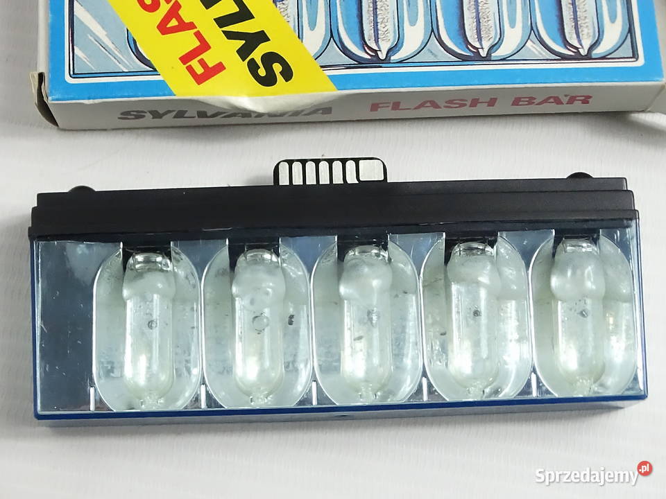 Kultowy Flash Bar SYLVANIA do Polaroida SX70 Biłgoraj