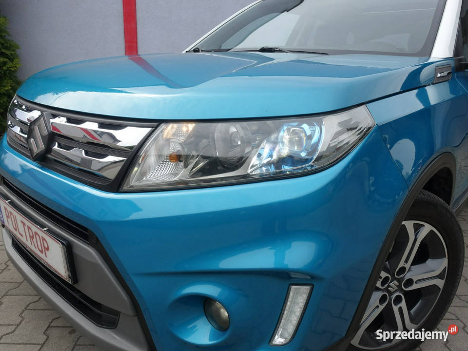 Suzuki Vitara 16i Ledy Panorama Półskóra Alu czujnik parkowania Motoryzacja Częstochowa