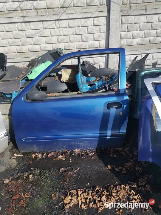 Drzwi lewy przód fiat Seicento śląskie Czerwionka-Leszczyny