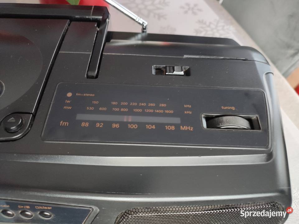 Radiomagnetofon Boombox SIEMENS RD118 Myszków