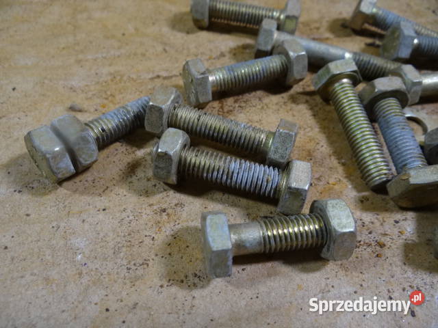 śruby śrubki ESKA 8 mm na klucz 14 04 org DDR Żary sprzedam