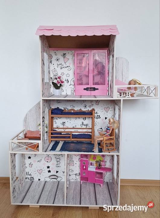 DUŻY DOMEK LALEK BARBIE