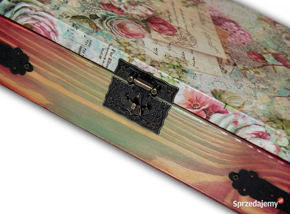 HERBACIARKA pudełko drewniane 12 przegród Bydgoszcz