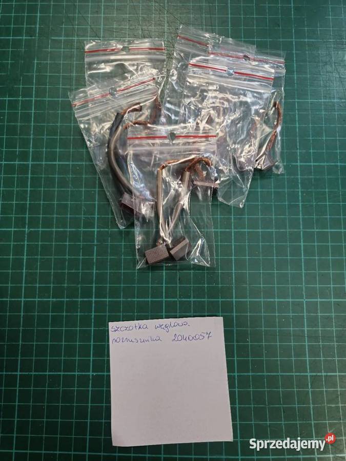 Szczotka węglowa rozrusznika 2 sztuki sprzedam