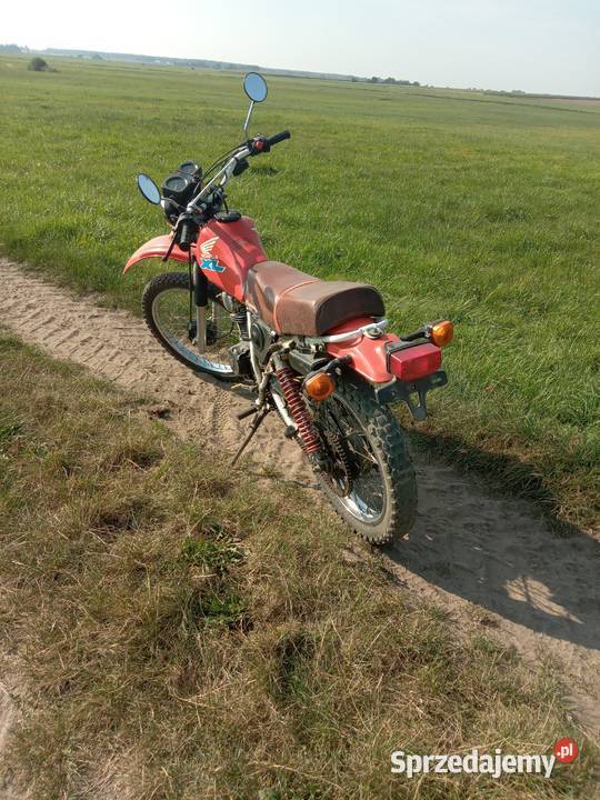 Honda xl 125 sl enduro mazowieckie
