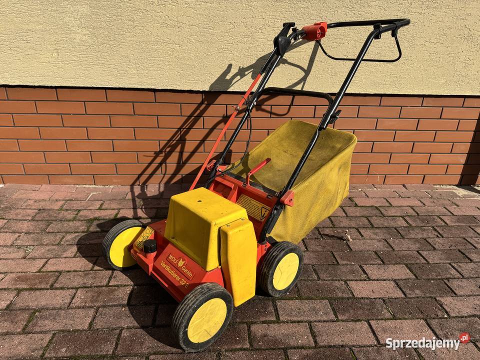 Aerator z koszem wertykulator trawa trawnik mazowieckie Garwolin