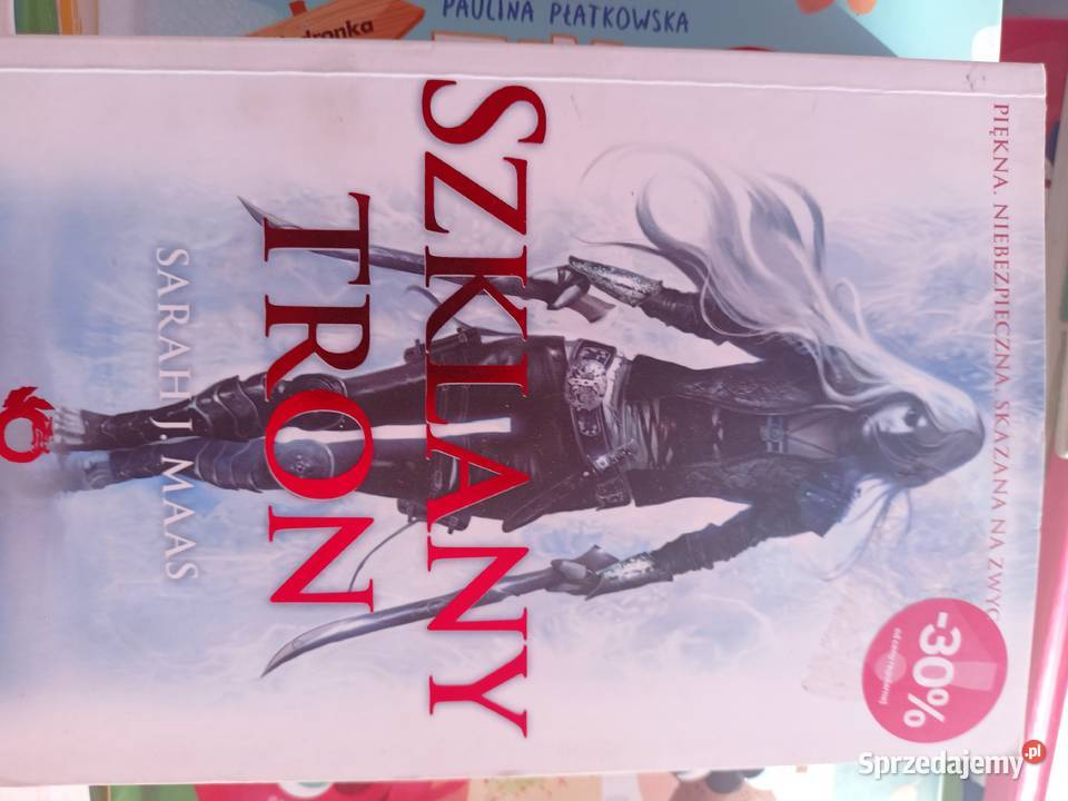 Szklany tron książki używane księgarnia Warszawa