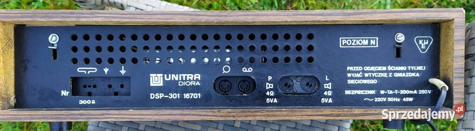 Radioodbiornik DUET DSP301 Unitra Diora