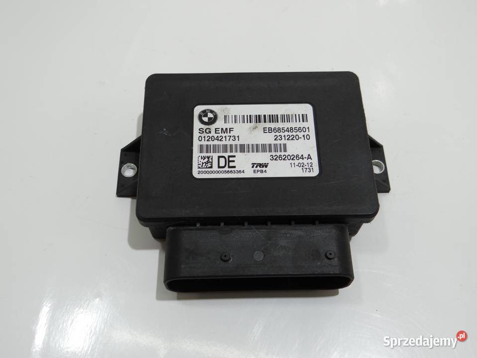 MODUŁ HAMULCA RĘCZNEGO BMW F10 F11 6854856 Strzyżewice sprzedam
