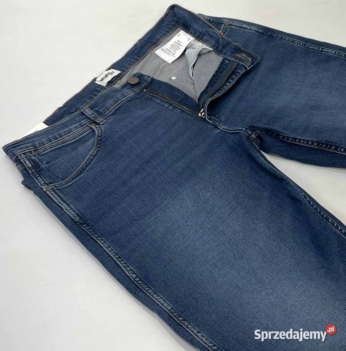 Spodnie męskie jeansy Wrangler Greensboro 803 dolnośląskie Wrocław