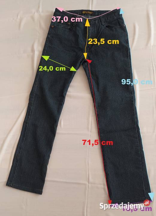 Spodnie damskie KOMBLEN granatowe podlaskie Hajnówka