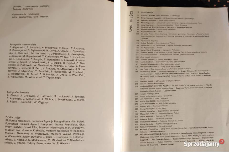 almanach polonii 1979 Pozostałe Kielce