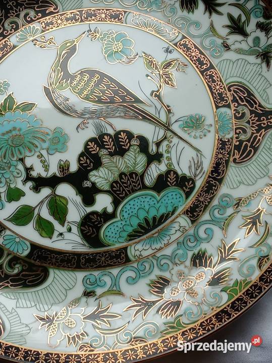 Patera japońska z motywem bażanta Wyposażenie wnętrz Prusim