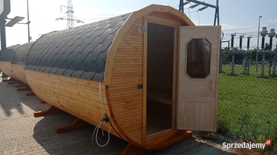 Balia Bania Sauna jacuzzi Spa ogrodowe piec na Gdańsk