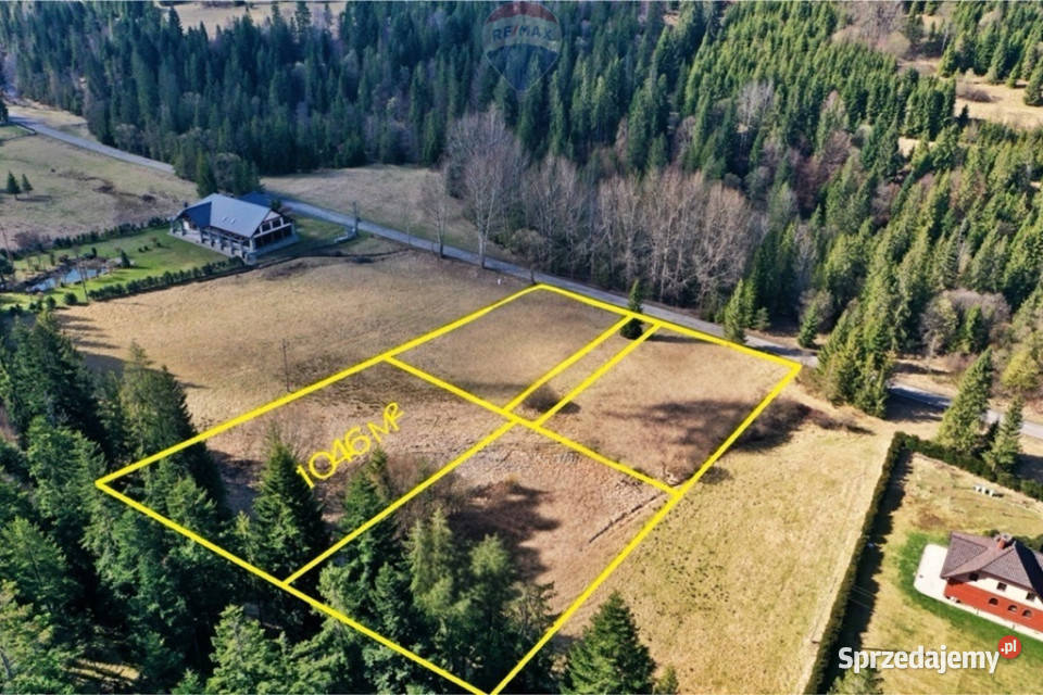 Działka budowlano rolna w Rycerce Górnej 0m Sprzedaż Rycerka Górna