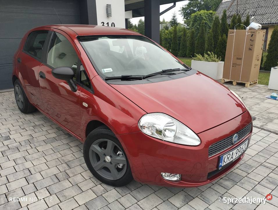 Ładny FIAT GRANDE PUNTO 14b klima elektryka 1400cm3 Ropczyce