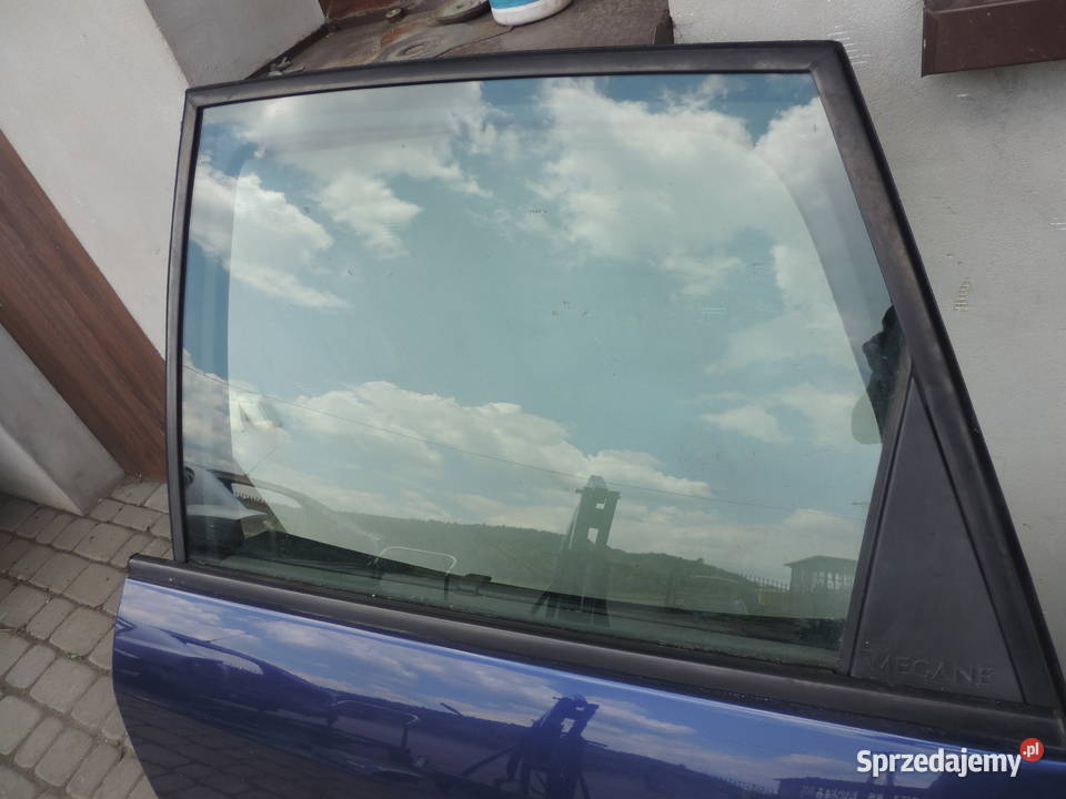 DRZWI LEWY TYŁ RENAULT SCENIC 2 LAKIER TEF43 Nowy Sącz