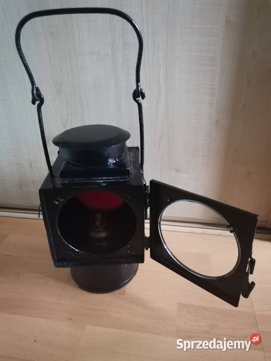 Stara lampa kolejowa na nafte małopolskie Kraków sprzedam