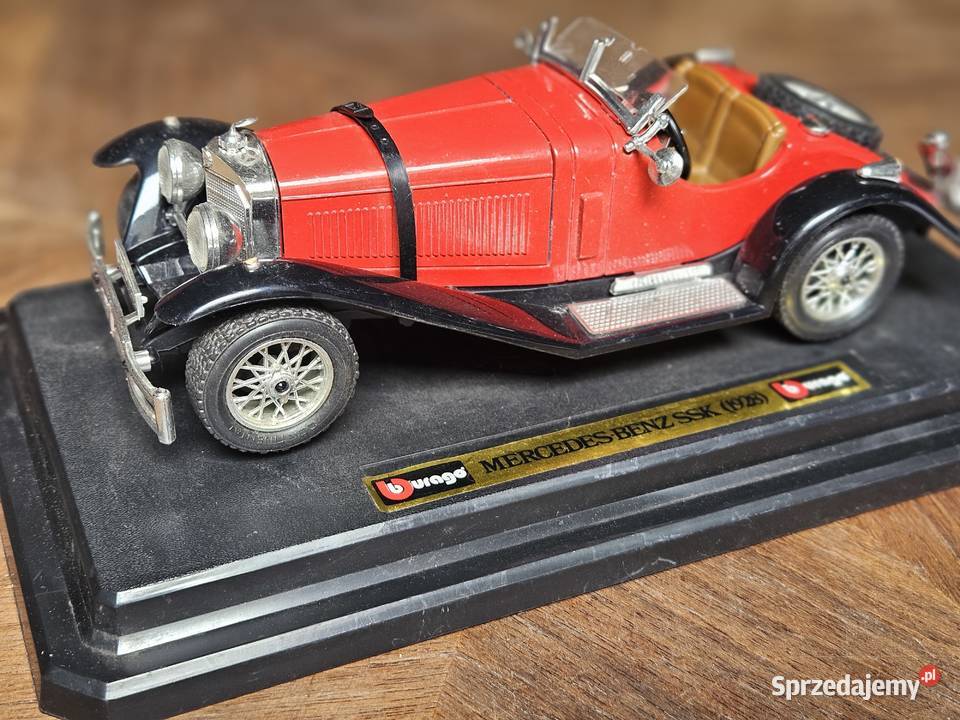 Model samochodu Mercedes benz SSK 1928 wielkopolskie Poznań