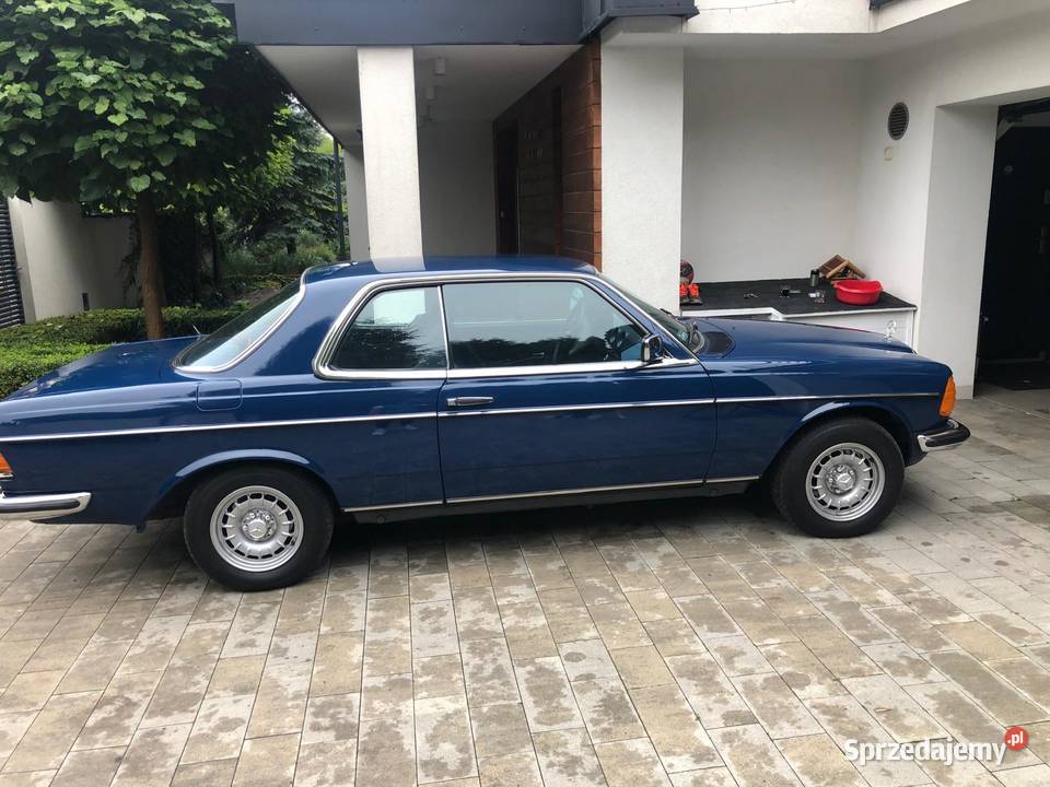 Zabytkowy w123 coupe 230ce 1985r automatyczna Lublin