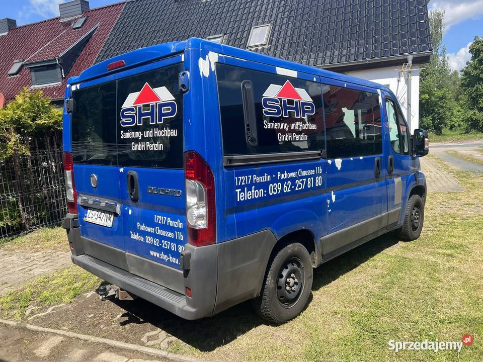 Fiat Ducato Bus 8 osób zarejestrowany opłacony Szczecin sprzedam
