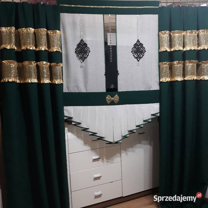 Zasłony cyrkonia falbanki Mława