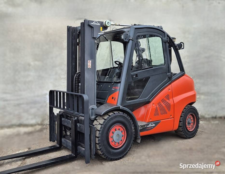 Wózek widłowy Linde H50D diesel silnik VW Wózki widłowe Rybnik sprzedam