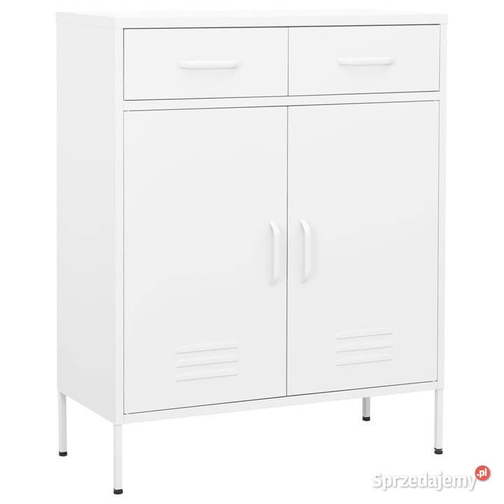 Szafka biała 80x35x1015 stalowa WM336161 Warszawa