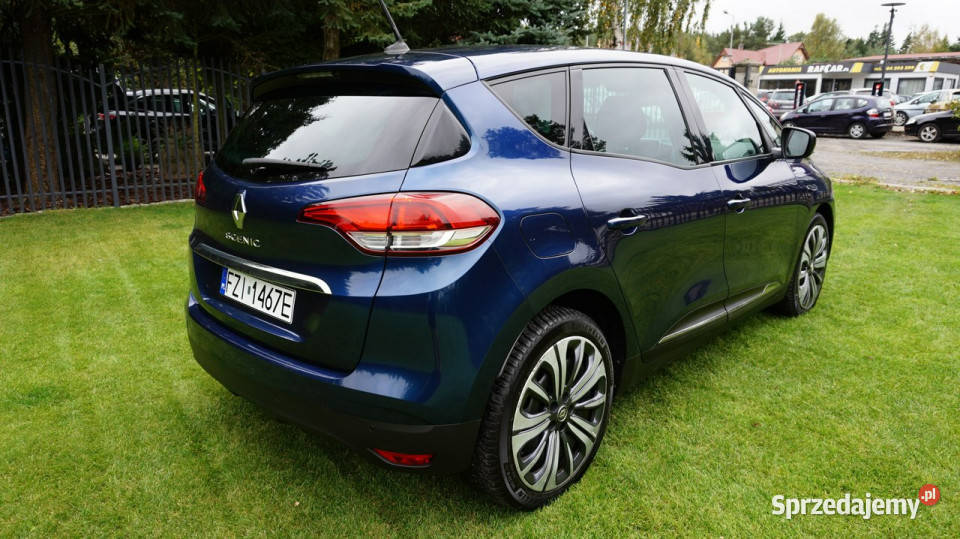 Renault Scenic piękny Gwarancja IV 2016 asystent pasa ruchu Scenic lubuskie Zielona Góra