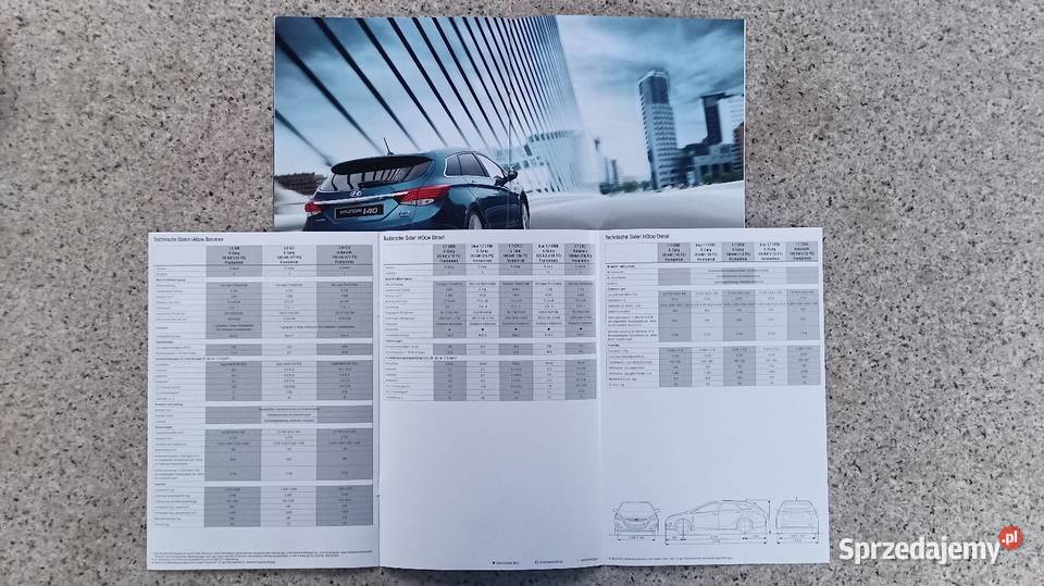 HYUNDAI i40 Prospekt miękka Bytom