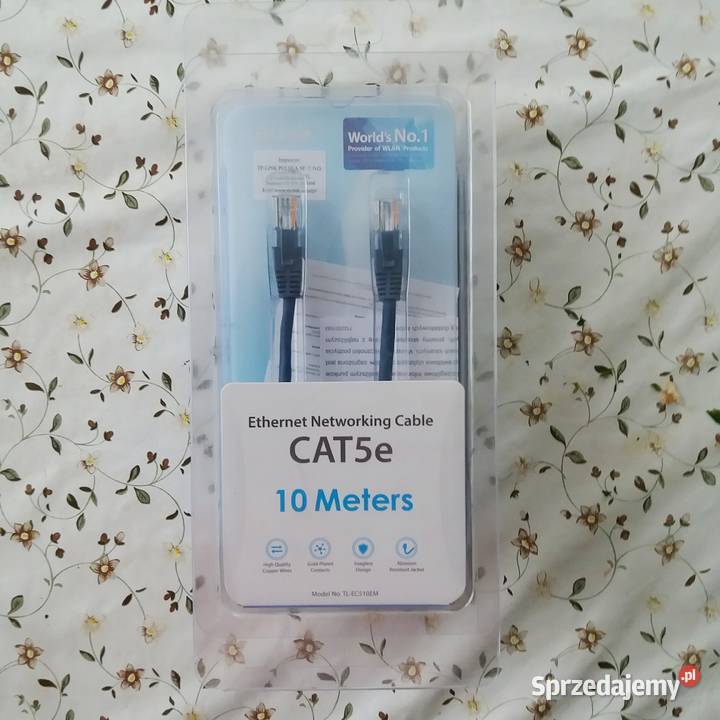 Patchcord TPLINK TLEC510EM 10 m przewód Warta